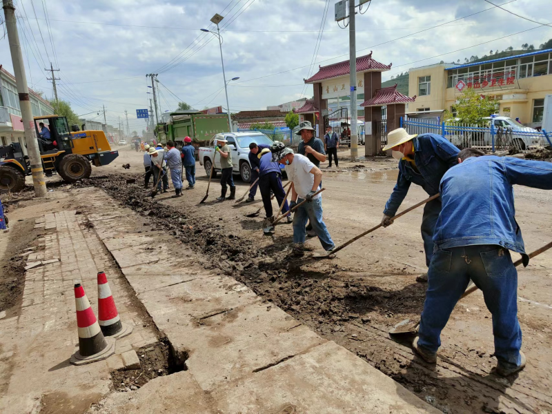 情系家乡为人民 抗洪救灾勇担当&mdash;&mdash;TVT体育官网工投公司党员干部、团员青年奔赴灾区第一线抢险救灾