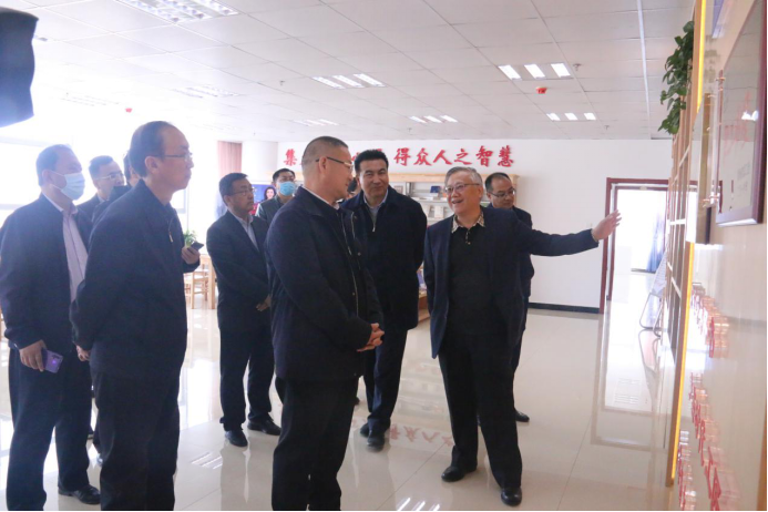 青海省副省长刘涛一行莅临省TVT体育官网集团调研